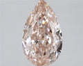 1.51ct Pear Lab Grown Diamond (Colour Fancy Brownish Pink, Clarity VS2, IGI Certified)