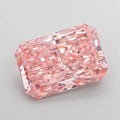 1.51ct Radiant Lab Grown Diamond (Colour Fancy Vivid Pink, Clarity VS2, IGI Certified)