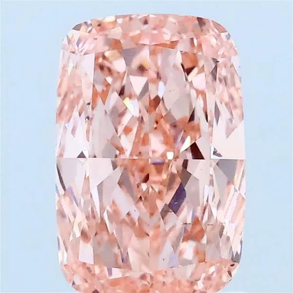 1.52ct Cushion modified Lab Grown Diamond (Colour Fancy Vivid Pink, Clarity VS1, IGI Certified)