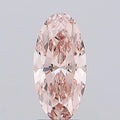 1.52ct Oval Lab Grown Diamond (Colour Fancy Light Brown, Clarity VVS2, IGI Certified)