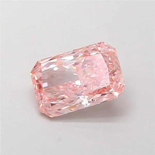 1.52ct Radiant Lab Grown Diamond (Colour Fancy Vivid Pink, Clarity VS2, IGI Certified)
