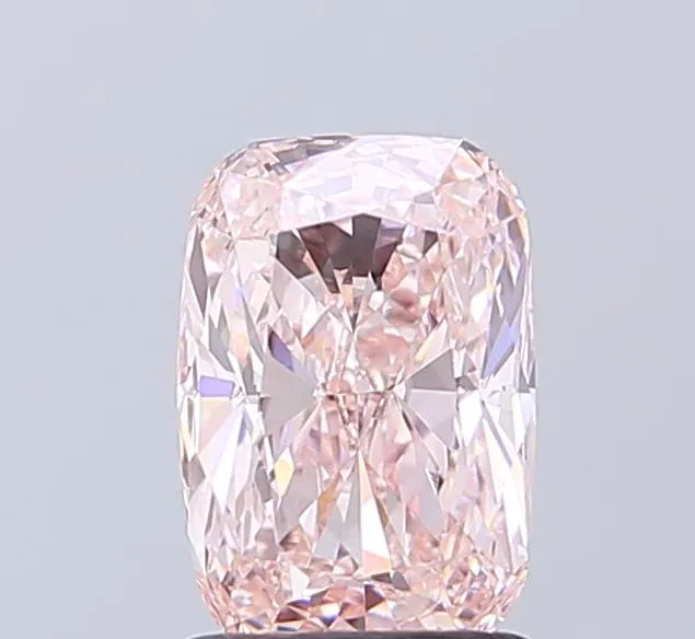 1.53ct Cushion modified Lab Grown Diamond (Colour Fancy Intense Pink, Clarity VVS2, IGI Certified)