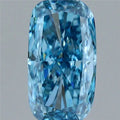 1.53ct Cushion modified Lab Grown Diamond (Colour Fancy Vivid Blue, Clarity VS1, IGI Certified)