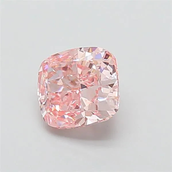 1.53ct Cushion modified Lab Grown Diamond (Colour Fancy Vivid Pink, Clarity VS2, IGI Certified)