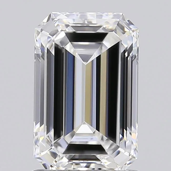 1.53ct Emerald Lab Grown Diamond (Colour E, Clarity VVS1, IGI Certified)