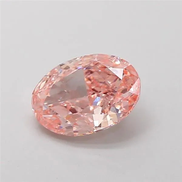 1.53ct Oval Lab Grown Diamond (Colour Fancy Intense Pink, Clarity VS1, Uncertified)