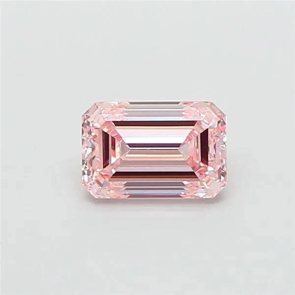 1.54ct Emerald Lab Grown Diamond (Colour Fancy Intense Pink, Clarity VVS2, IGI Certified)