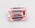 1.54ct Emerald Lab Grown Diamond (Colour Fancy Pink, Clarity VS1, Uncertified)