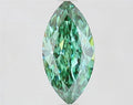 1.54ct Marquise Lab Grown Diamond (Colour Fancy Vivid Green, Clarity VVS2, IGI Certified)