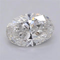 1.54ct Oval Lab Grown Diamond (Colour G, Clarity VVS2, IGI Certified)