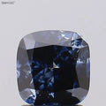 1.55ct Cushion brilliant Lab Grown Diamond (Colour Fancy Vivid Blue, Clarity VS1, Uncertified)