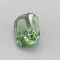 1.55ct Cushion modified Lab Grown Diamond (Colour Fancy Vivid Green, Clarity VVS2, IGI Certified)