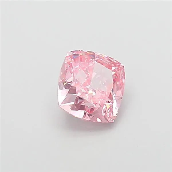 1.56ct Cushion modified Lab Grown Diamond (Colour Fancy Vivid Pink, Clarity VS1, IGI Certified)
