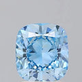 1.57ct Cushion brilliant Lab Grown Diamond (Colour Fancy Intense Blue, Clarity VVS2, IGI Certified)