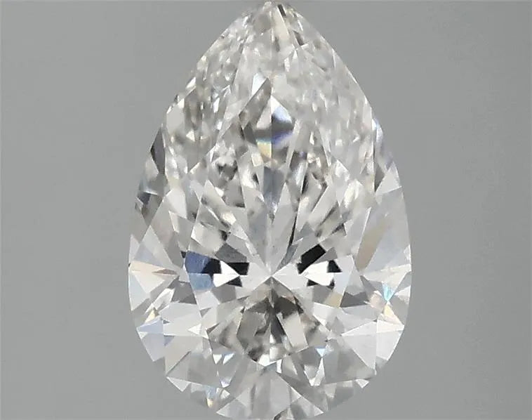 1.57ct Pear Lab Grown Diamond (Colour F, Clarity SI1, IGI Certified)