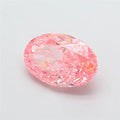 1.58ct Oval Lab Grown Diamond (Colour Fancy Vivid Pink, Clarity VVS2, IGI Certified)