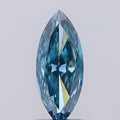 1.59ct Marquise Lab Grown Diamond (Colour Fancy Vivid Blueish Green, Clarity VVS2, IGI Certified)