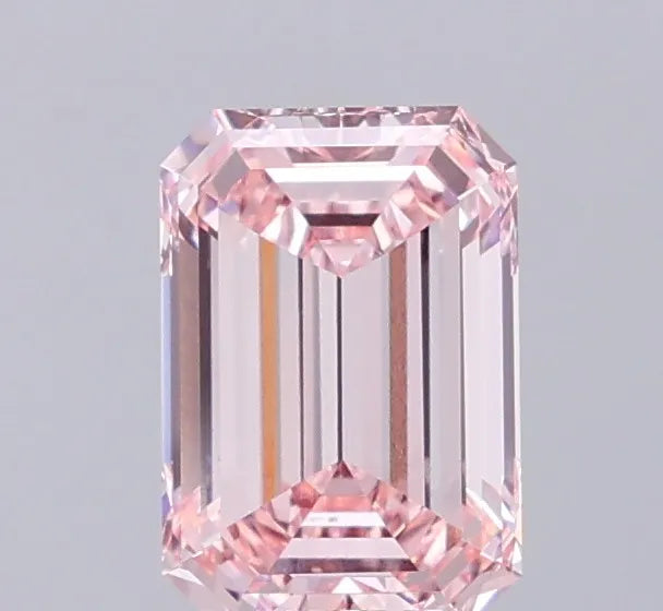 1.60ct Emerald Lab Grown Diamond (Colour Fancy Intense Pink, Clarity VVS2, IGI Certified)