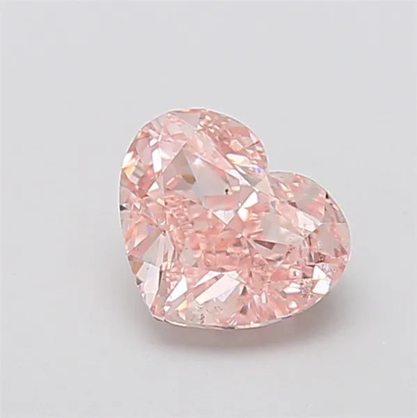 1.60ct Heart Lab Grown Diamond (Colour Fancy Pink, Clarity SI1, IGI Certified)