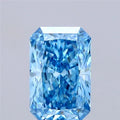 1.60ct Radiant Lab Grown Diamond (Colour Fancy Vivid Blue, Clarity VS2, IGI Certified)