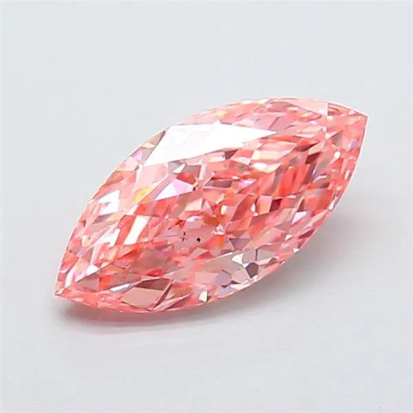 1.61ct Marquise Lab Grown Diamond (Colour Fancy Vivid Pink, Clarity VS2, IGI Certified)