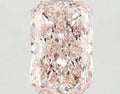 1.65ct Radiant Lab Grown Diamond (Colour Fancy Vivid Pink, Clarity VVS1, IGI Certified)