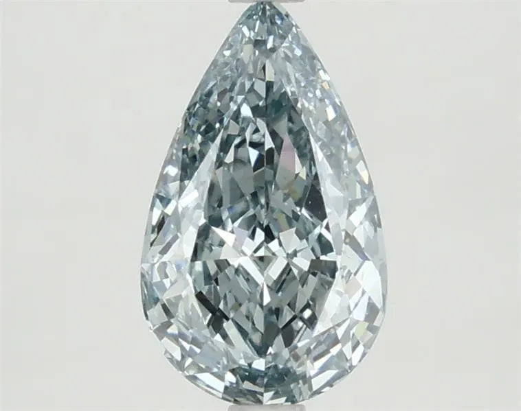 1.66ct Pear Lab Grown Diamond (Colour Fancy Intense Greenish Blue, Clarity VS1, IGI Certified)
