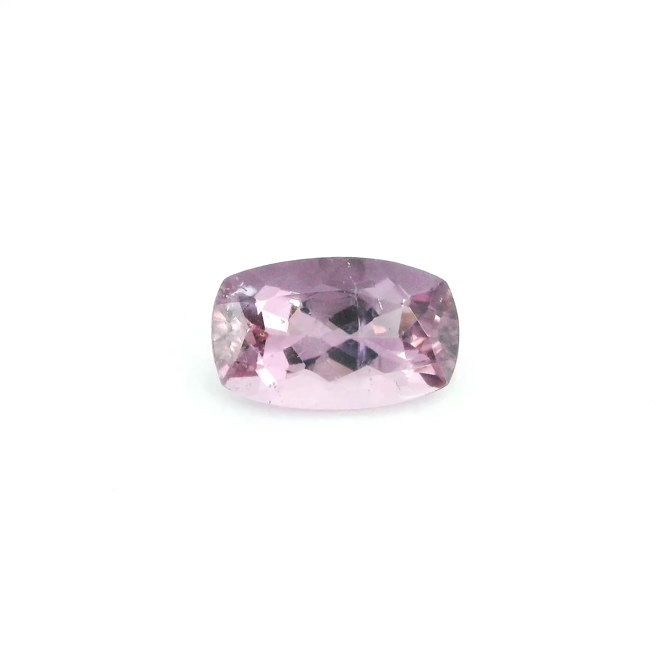 1.68ct Cushion Natural Tourmaline (Colour Pink, Clarity Slightly Included, Cut Faceted)