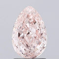 1.69ct Pear Lab Grown Diamond (Colour Fancy Intense Pink, Clarity VVS2, IGI Certified)