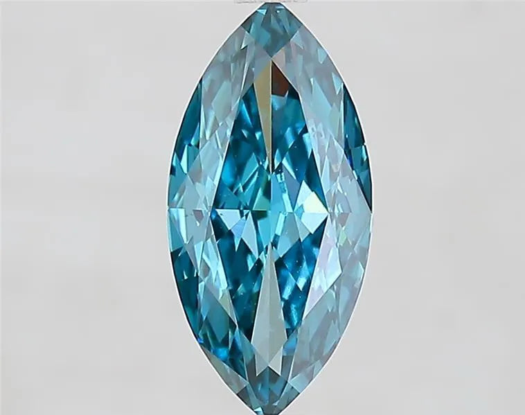 1.70ct Marquise Lab Grown Diamond (Colour Fancy Vivid Blue, Clarity VS1, IGI Certified)