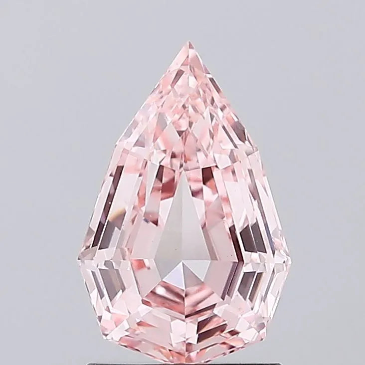 1.70ct Octagonal Lab Grown Diamond (Colour Fancy Intense Pink, Clarity VVS2, IGI Certified)
