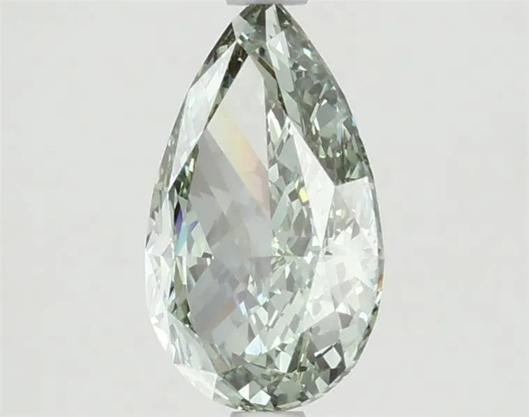 1.70ct Pear Lab Grown Diamond (Colour Fancy Vivid Green, Clarity VS1, Uncertified)
