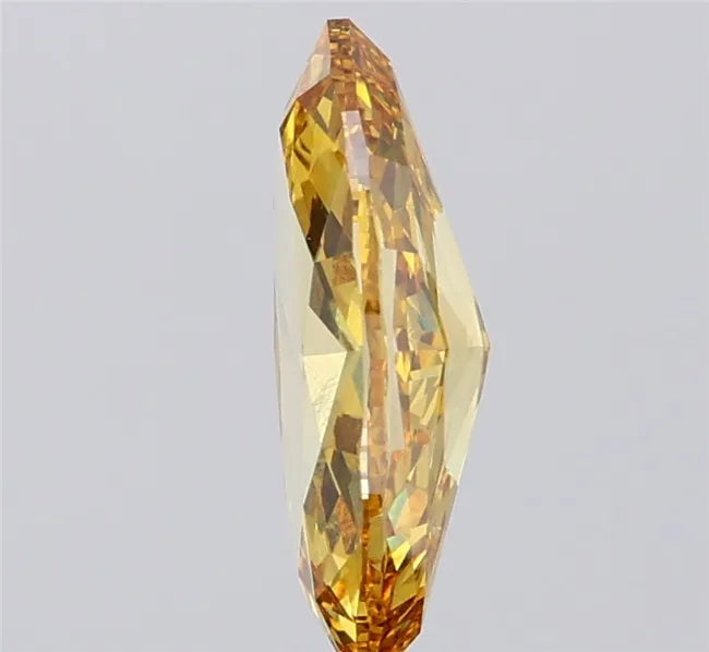1.71ct Marquise Lab Grown Diamond (Colour Fancy Vivid Yellow, Clarity VS1, Uncertified)