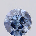 1.71ct Round Lab Grown Diamond (Colour Fancy Vivid Blue, Clarity SI2, Cut EX, Uncertified)