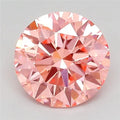 1.71ct Round Lab Grown Diamond (Colour Fancy Vivid Pink, Clarity VVS2, Cut ID, IGI Certified)