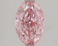 1.74ct Oval Lab Grown Diamond (Colour Fancy Vivid Pink, Clarity VS1, IGI Certified)