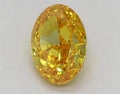 1.74ct Oval Lab Grown Diamond (Colour Fancy Vivid Yellow, Clarity IF, IGI Certified)