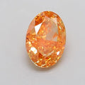 1.80ct Oval Lab Grown Diamond (Colour Fancy Vivid Pink Orange, Clarity VVS2, IGI Certified)