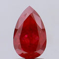 1.80ct Pear Lab Grown Diamond (Colour Fancy Vivid Red, Clarity VS2, Uncertified)