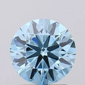 1.83ct Round Lab Grown Diamond (Colour Fancy Vivid Blue, Clarity VS1, Cut ID, IGI Certified)