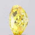 1.86ct Oval Lab Grown Diamond (Colour Fancy Vivid Yellow, Clarity VVS1, IGI Certified)