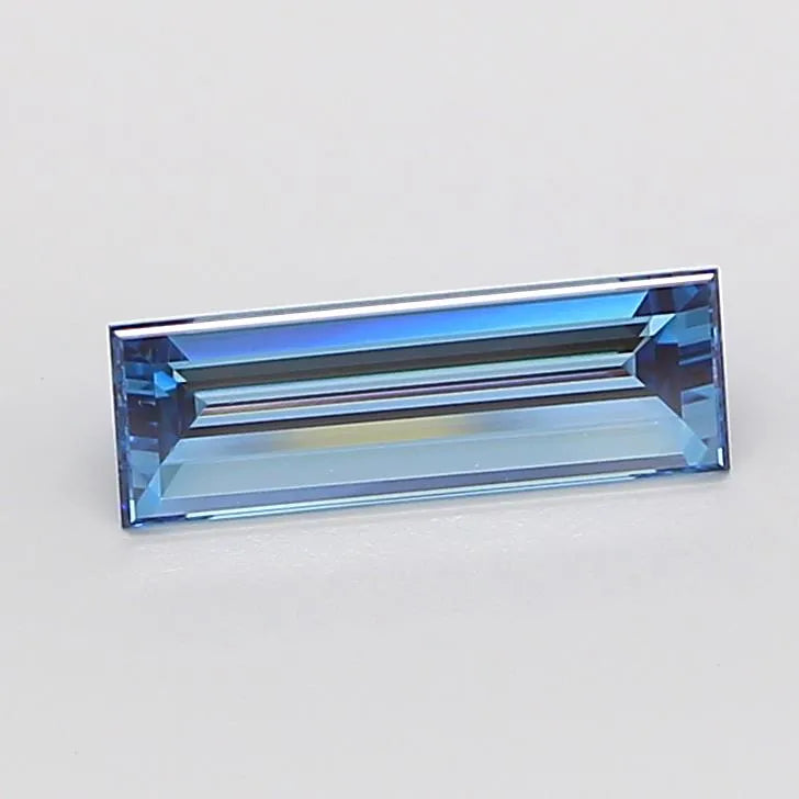 1.87ct Baguette Lab Grown Diamond (Colour Fancy Intense Blue, Clarity VS1, IGI Certified)