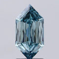 1.94ct Hexagonal Lab Grown Diamond (Colour Fancy Vivid Blueish Green, Clarity VS1, IGI Certified)