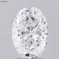 1.94ct Oval Lab Grown Diamond (Colour D, Clarity VVS2, IGI Certified)