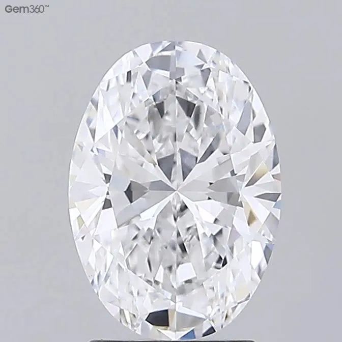 1.94ct Oval Lab Grown Diamond (Colour D, Clarity VVS2, IGI Certified)