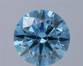 1.95ct Round Lab Grown Diamond (Colour Fancy Vivid Blue, Clarity VS1, Cut ID, IGI Certified)