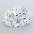 1.98ct Oval Lab Grown Diamond (Colour D, Clarity FL, IGI Certified)
