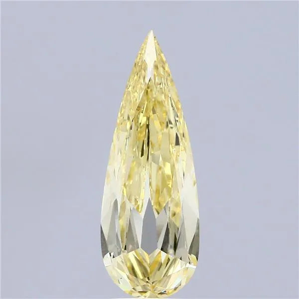 1.99ct Pear Lab Grown Diamond (Colour Fancy Intense Yellow, Clarity VS1, IGI Certified)