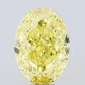 10.01ct Oval Lab Grown Diamond (Colour Fancy Intense Yellow, Clarity VS1, IGI Certified)