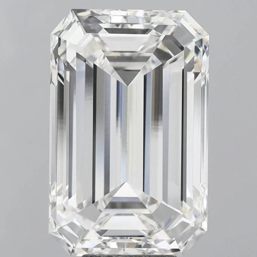 10.02ct Emerald Lab Grown Diamond (Colour G, Clarity VVS2, IGI Certified)